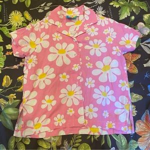 Big bud press pantry top lazy daisy pink size P